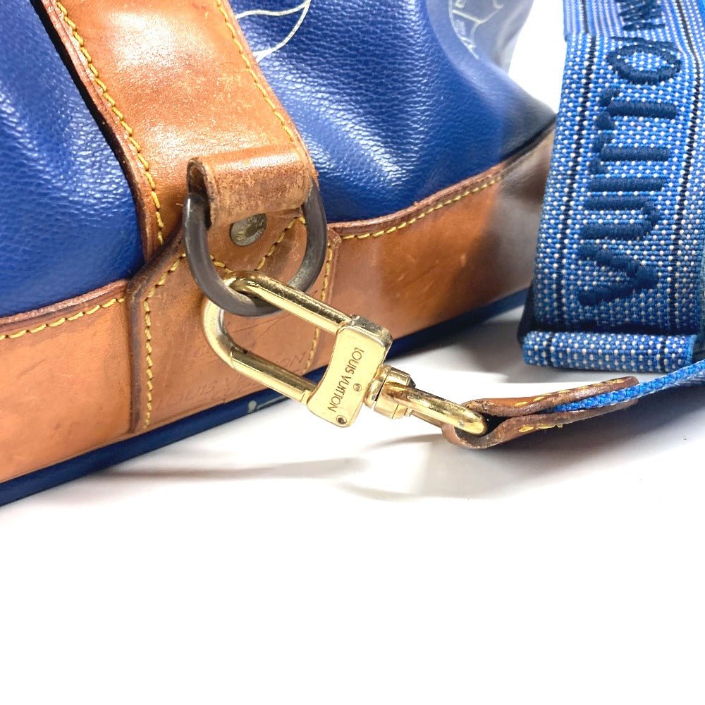 LOUIS VUITTON Shoulder Bag A24014 PVC blue Vuitton cup Sac Marine Bandouliere | AlmaBagz - Image 4