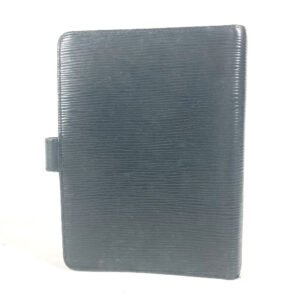LOUIS VUITTON Notebook cover R20042 Epi Leather black Epi Agenda MM | AlmaBagz