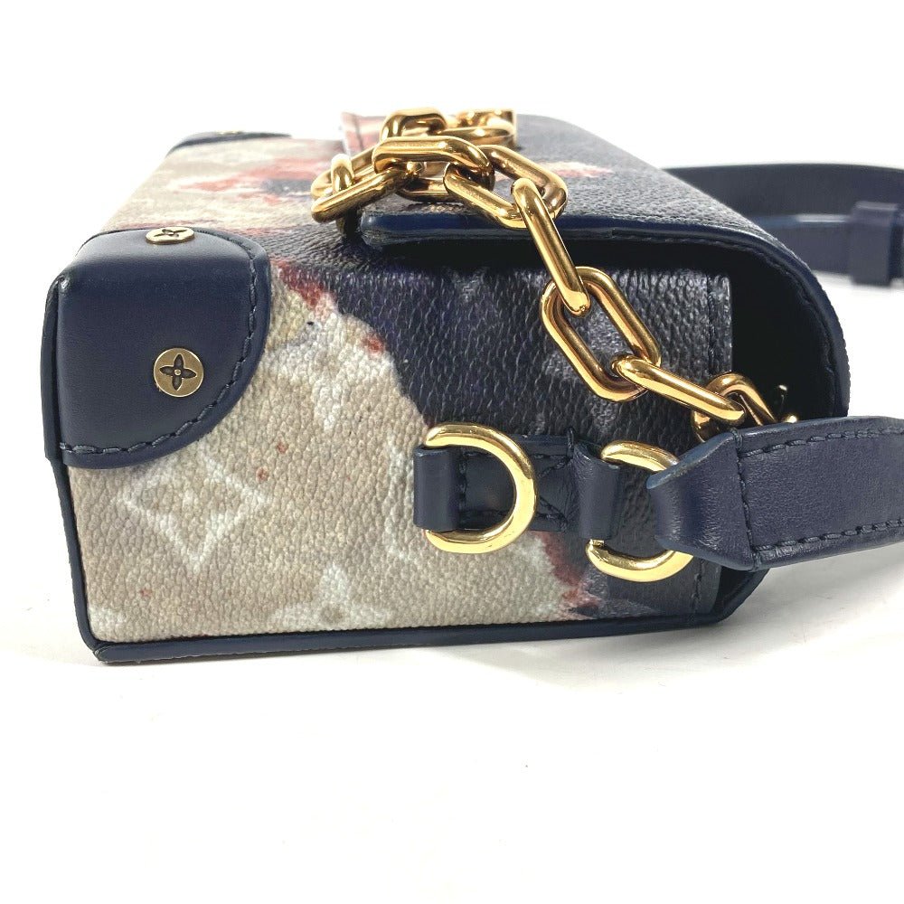 LOUIS VUITTON Shoulder Bag M82900 Monogram canvas Navy monogram bleach steamer wearable wallet | AlmaBagz - Image 2