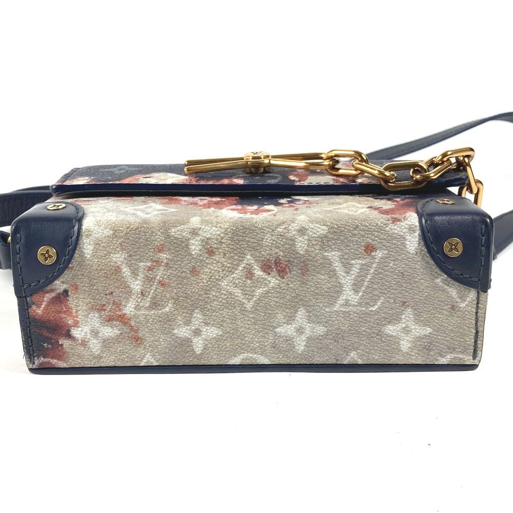 LOUIS VUITTON Shoulder Bag M82900 Monogram canvas Navy monogram bleach steamer wearable wallet | AlmaBagz - Image 4