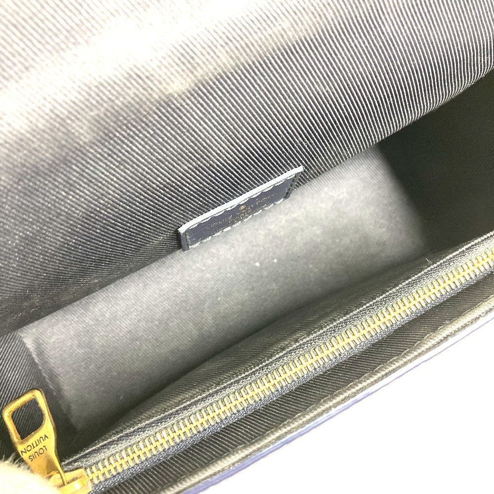 LOUIS VUITTON Shoulder Bag M82900 Monogram canvas Navy monogram bleach steamer wearable wallet | AlmaBagz - Image 8