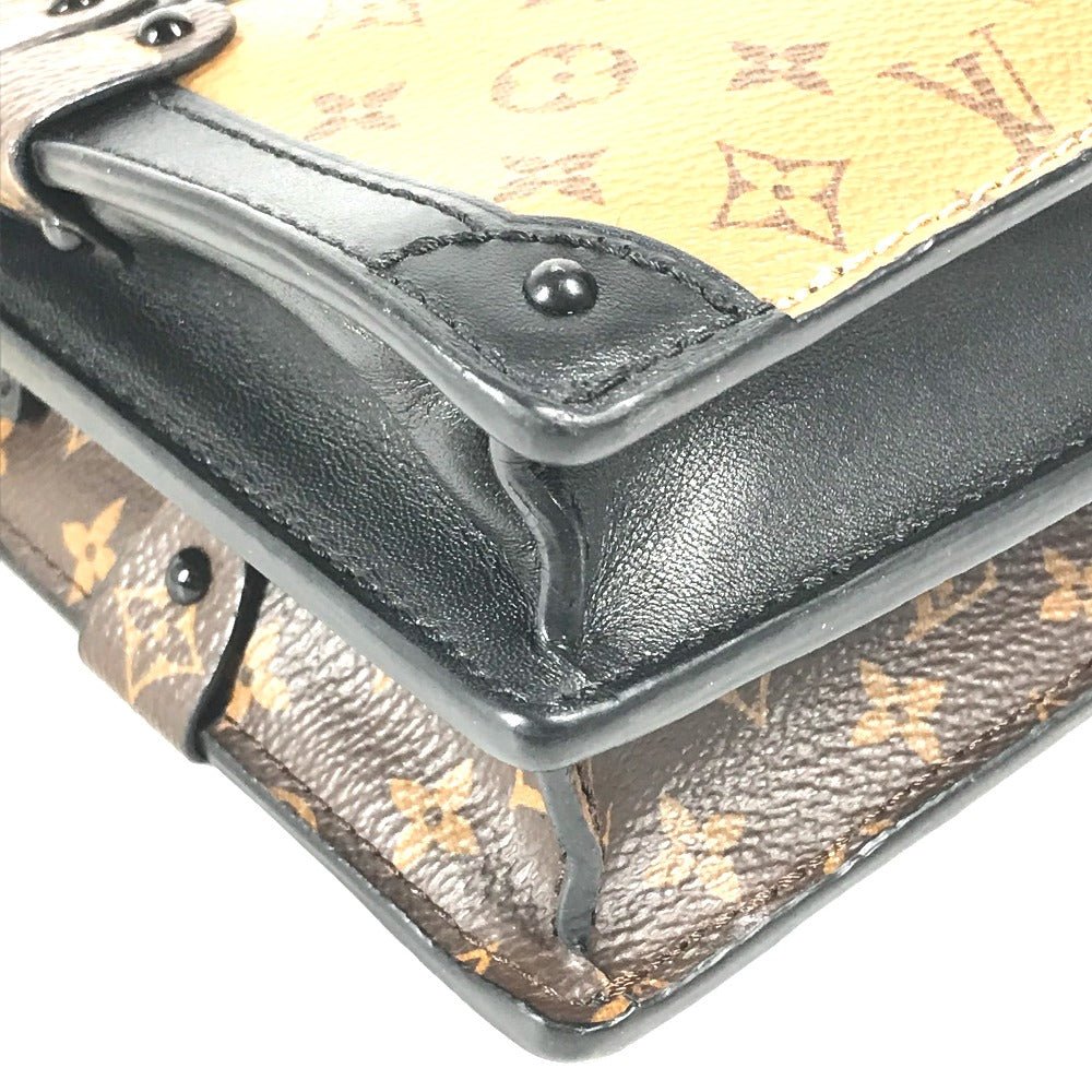 LOUIS VUITTON Shoulder Bag M43596 Monogram reverse canvas beige Monogram reverse Trunk clutch | AlmaBagz - Image 6