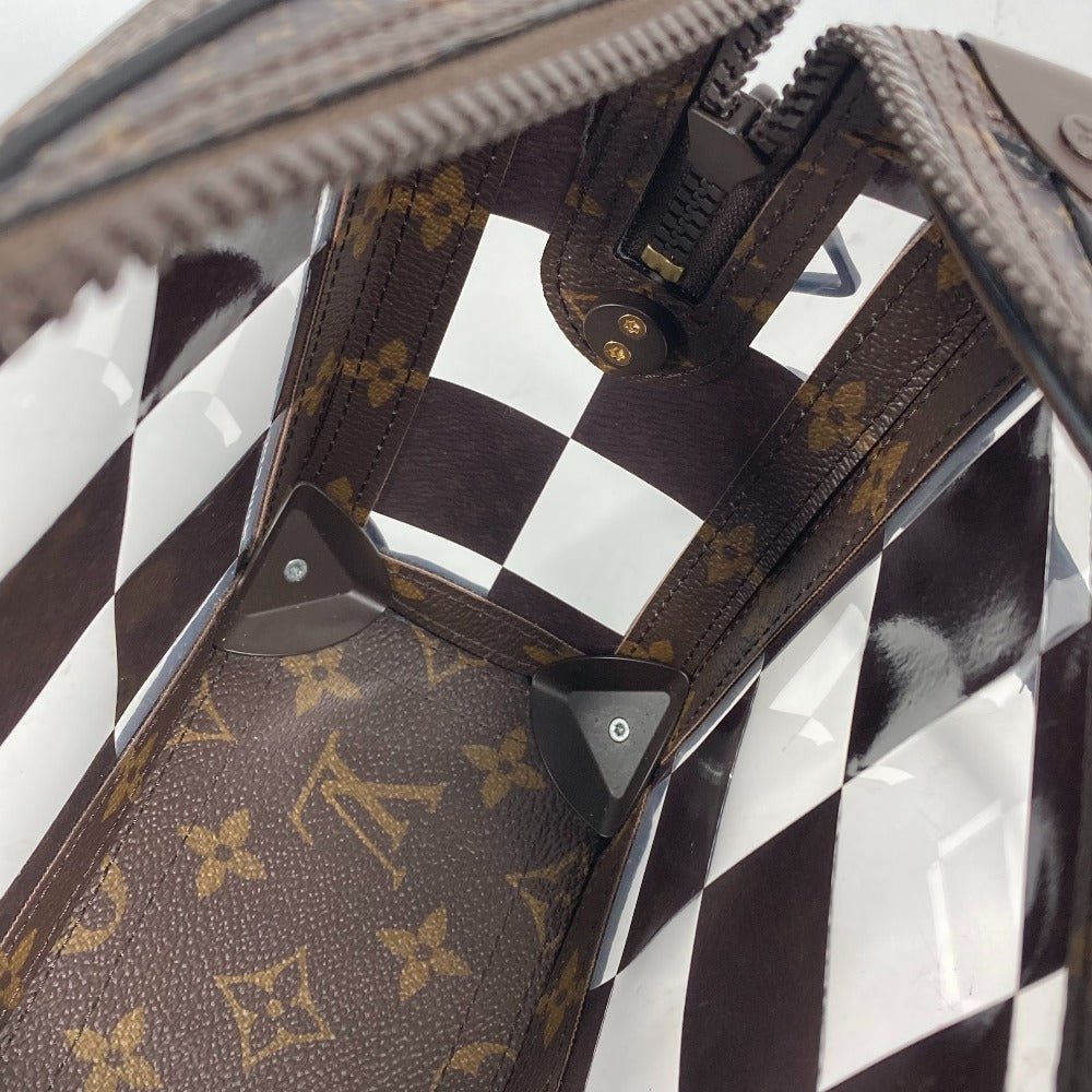 LOUIS VUITTON Shoulder Bag M20871 Canvas, PVC Brown monogram chess Slim soft trunk | AlmaBagz - Image 10