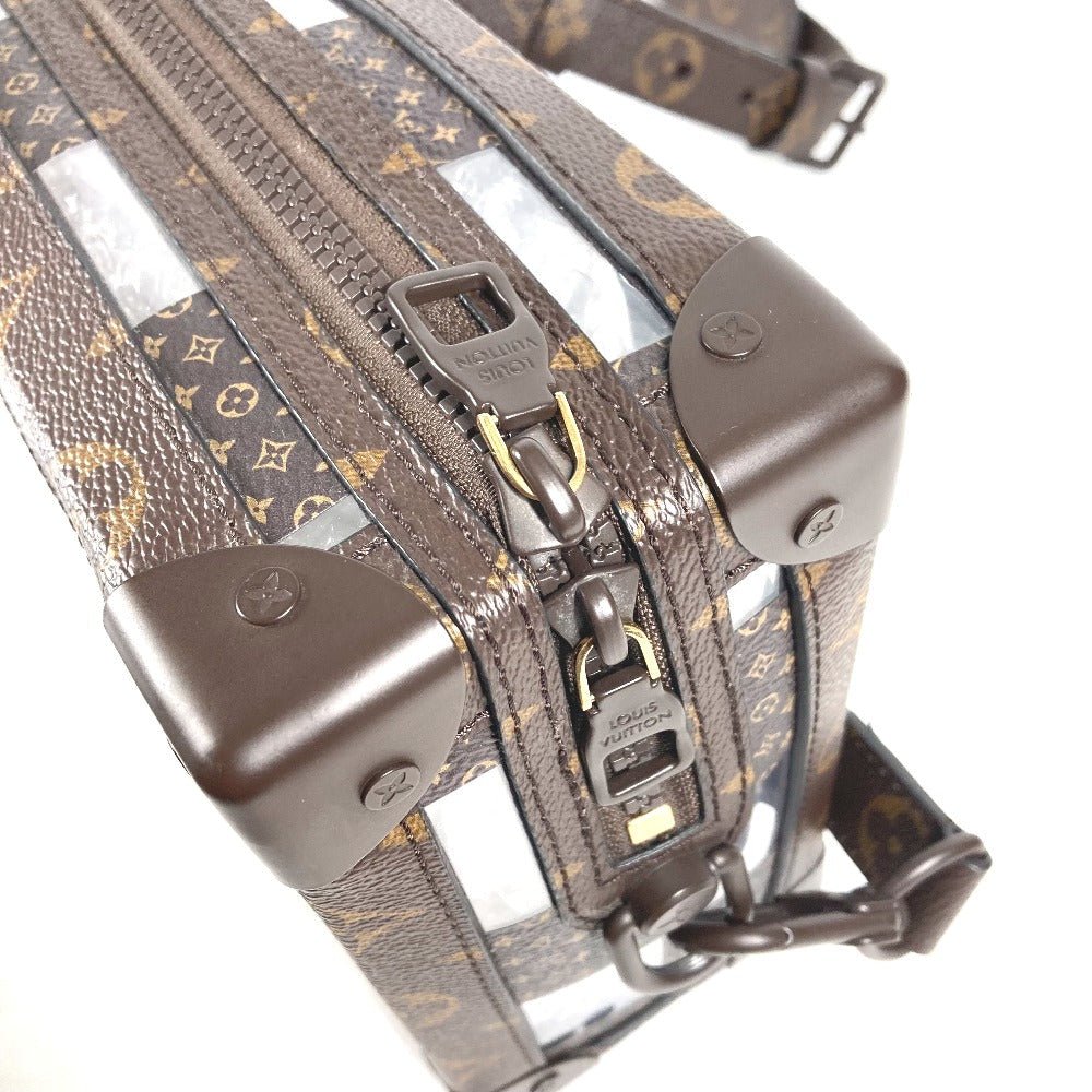 LOUIS VUITTON Shoulder Bag M20871 Canvas, PVC Brown monogram chess Slim soft trunk | AlmaBagz - Image 7