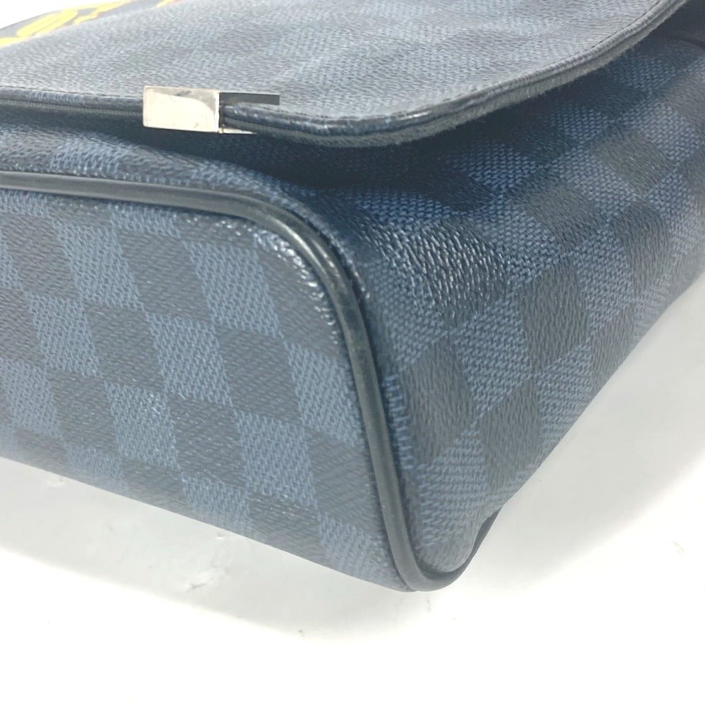 LOUIS VUITTON Shoulder Bag N50005 Damier Cobalt Canvas Navy Damier Cobalt District PM mens(Unisex) Used | AlmaBagz - Image 8
