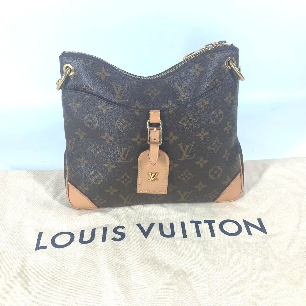 LOUIS VUITTON Shoulder Bag M45354 Monogram canvas Brown Monogram Odeon NM PM Women Used | AlmaBagz - Image 14