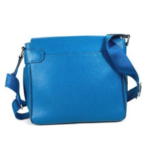 LOUIS VUITTON Shoulder Bag M32823 Taiga Leather blue Taiga Roman PM unisex(Unisex) Used | AlmaBagz
