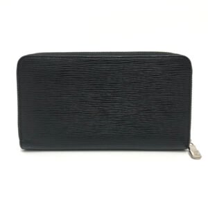 LOUIS VUITTON Long Wallet Purse M62643 Epi Leather black Epi Zippy Organizer NM | AlmaBagz