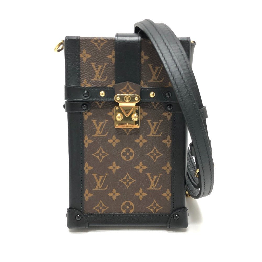 LOUIS VUITTON Shoulder Bag M63913 Monogram canvas Brown Monogram Pochette Trunk Vertical unisex(Unisex) Used | AlmaBagz - Image 11