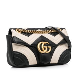 Gucci GG Marmont Bicolor Matelassé Leather | AlmaBagz
