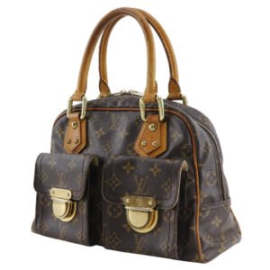 LOUIS VUITTON Handbag M40026 Monogram canvas Brown Manhattan PM | AlmaBagz