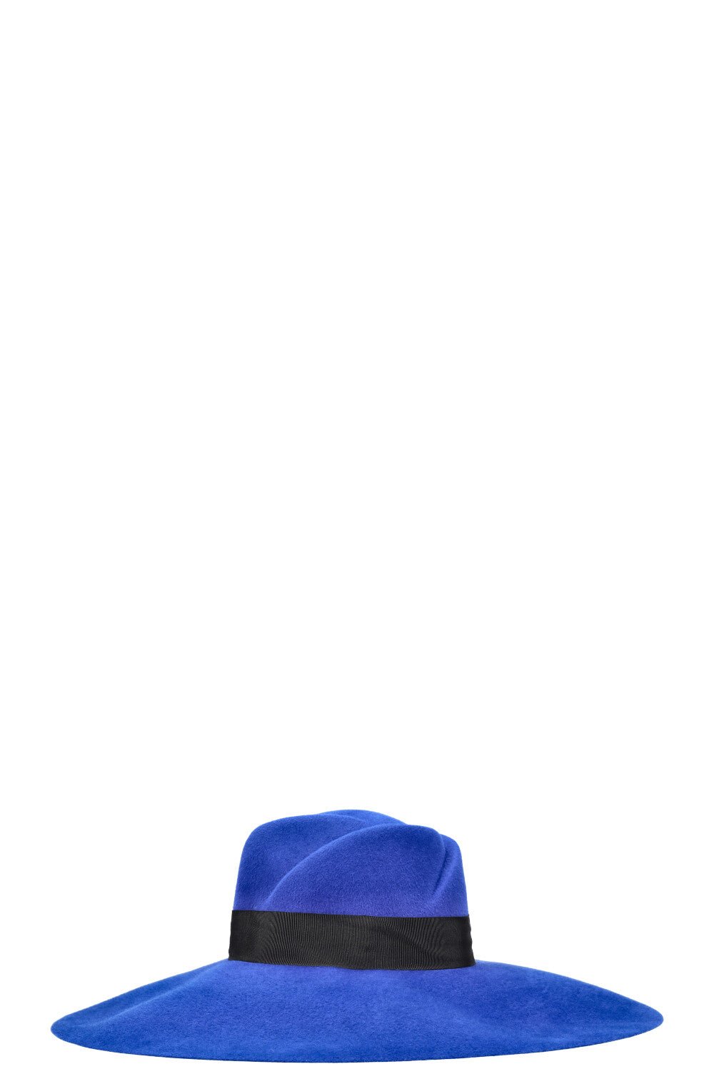 GUCCI Anita Fedora Hat Rabbit Felt Blue | AlmaBagz - Image 3