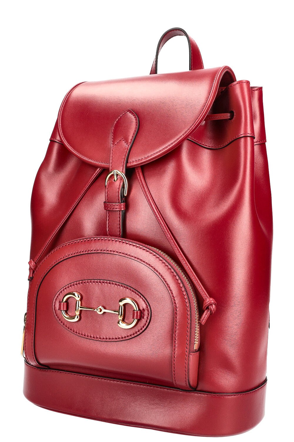 GUCCI 1955 Horsebit Backpack Red | AlmaBagz - Image 5