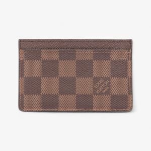 Louis Vuitton Card Holder Damier Ebene Coated Canvas | AlmaBagz