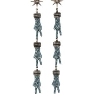 Gucci Peace Sign Hand Motif Clip-on Earrings in Silver | AlmaBagz