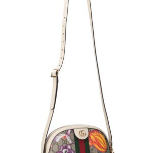 GUCCI Ophidia Dome Bag GG Supreme Flora | AlmaBagz