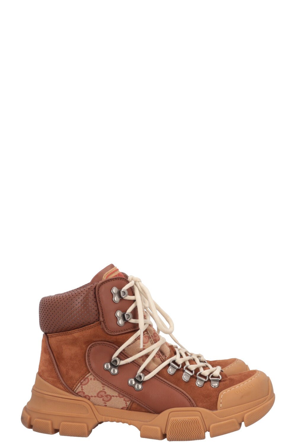 GUCCI Original Journey Hiking Boots Camel | AlmaBagz