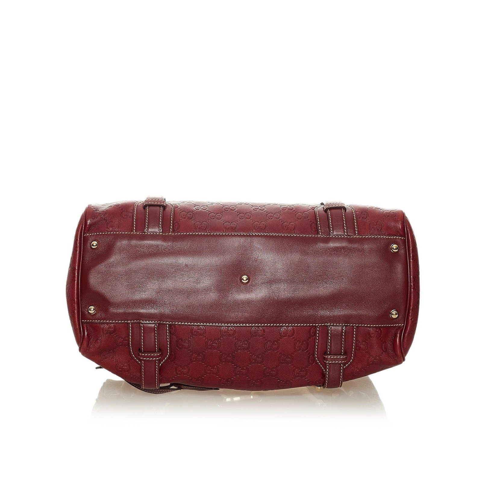 Gucci 85th Anniversary Guccissima Leather Boston Bag | AlmaBagz - Image 4