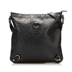 Gucci Abbey D-Ring Embossed Horsebit Crossbody | AlmaBagz