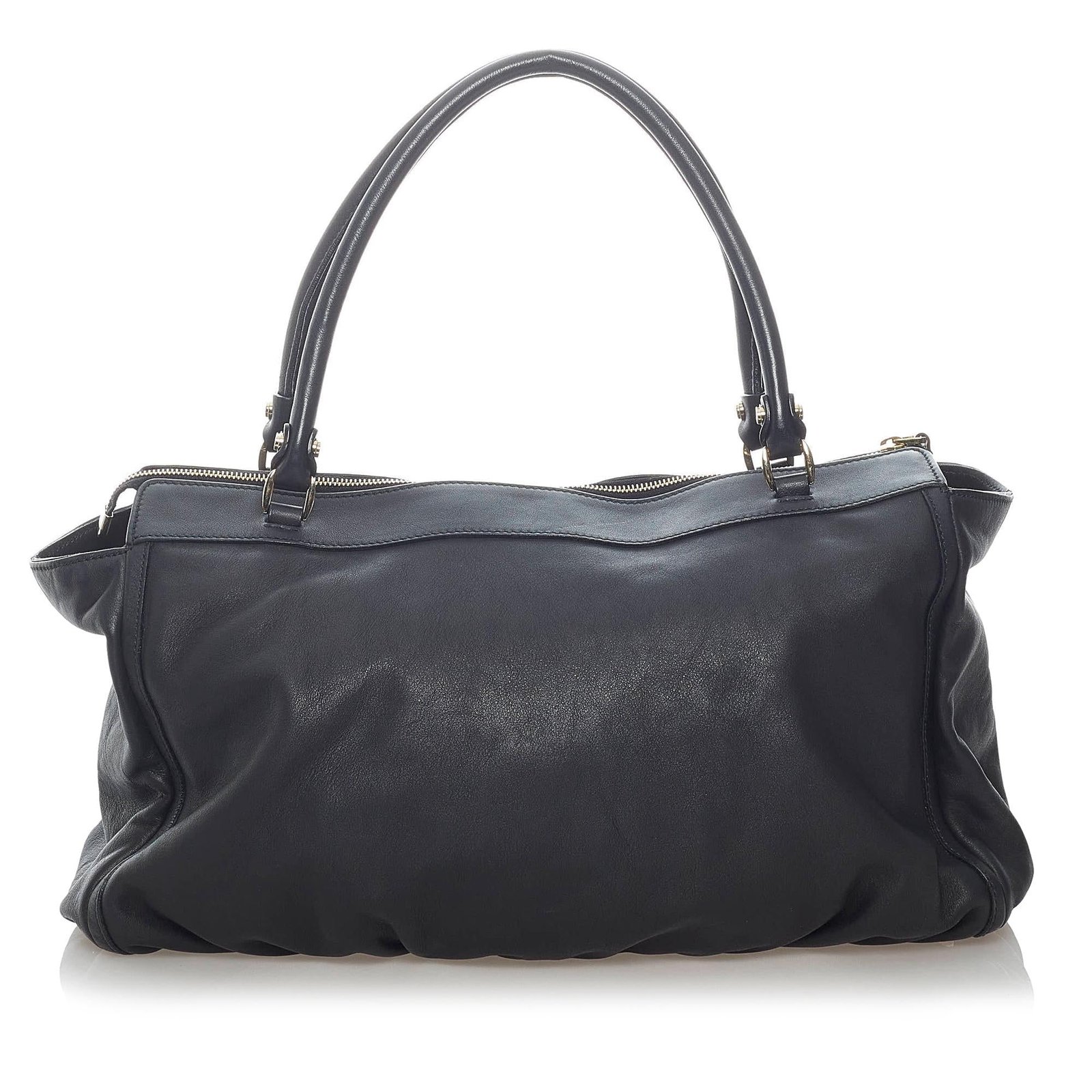 Gucci Abbey D-ring Leather Tote Bag (SHG-e7OqBm) | AlmaBagz - Image 2