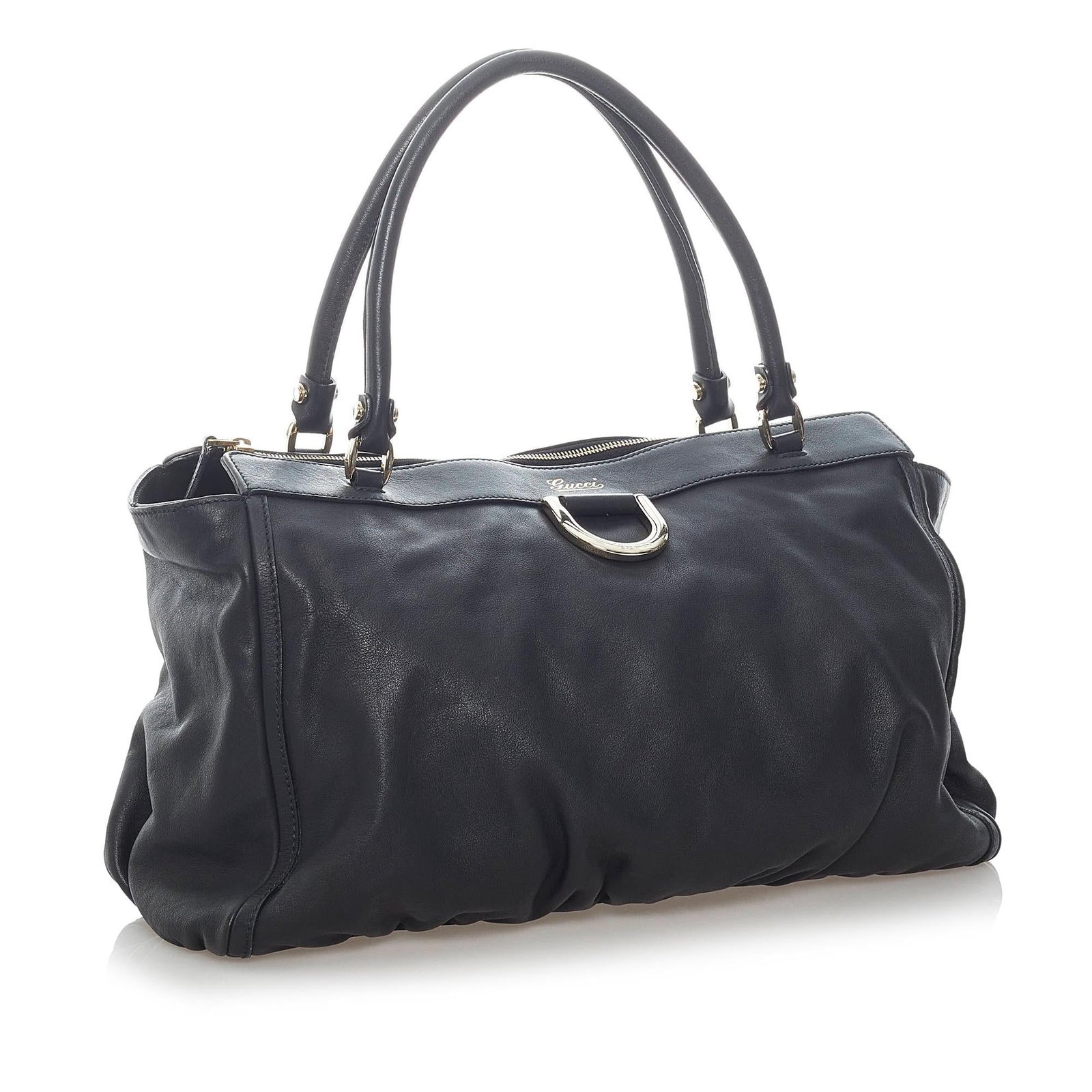 Gucci Abbey D-ring Leather Tote Bag (SHG-e7OqBm) | AlmaBagz