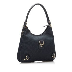 Gucci Abbey GG Canvas D-Ring Shoulder Bag (SHG-UQjKdn) | AlmaBagz