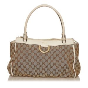Gucci Abbey GG Canvas Shoulder Bag | AlmaBagz