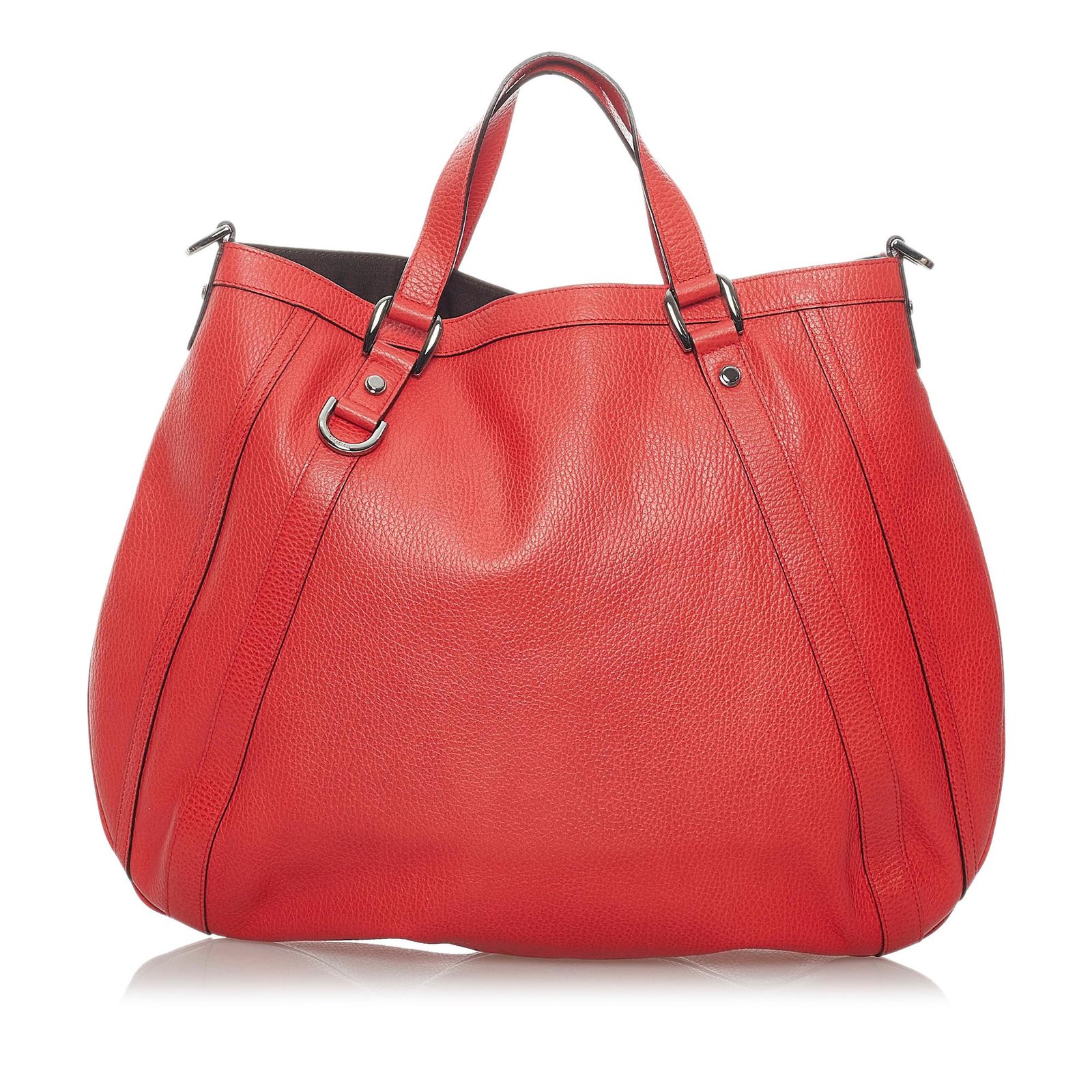 Gucci Abbey Leather Satchel | AlmaBagz - Image 3