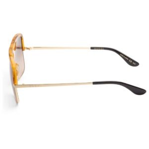 Gucci Aviator-Frame Metal / Acetate Sunglasses GG0478S-003 Women's | AlmaBagz