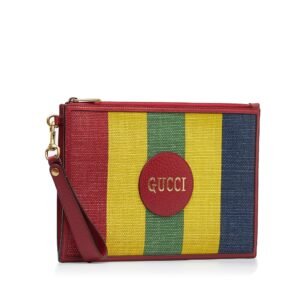 Gucci Baiadera Striped Clutch Bag (SHG-ODU98a) | AlmaBagz