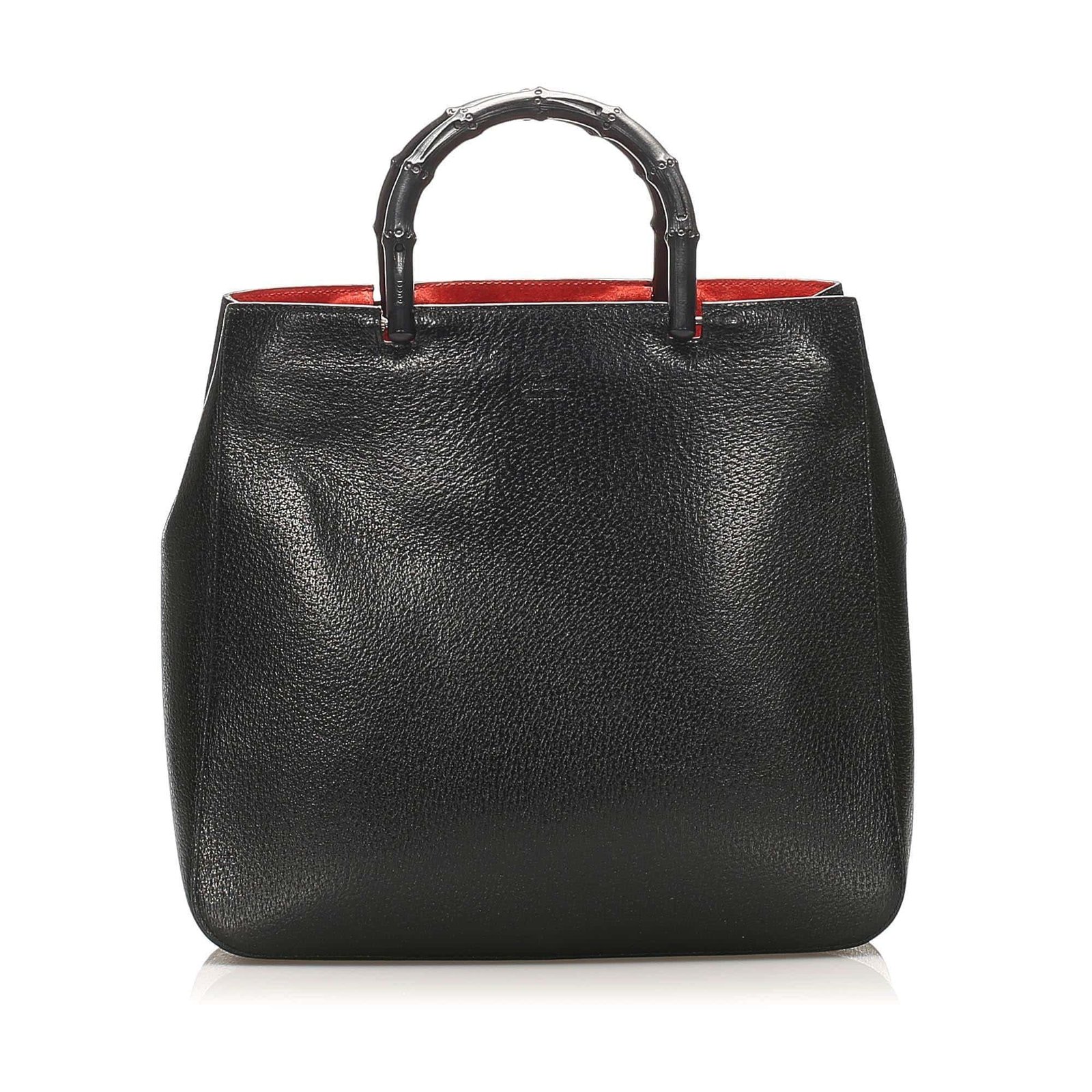 Gucci Bamboo Leather Tote Bag (SHG-14768) | AlmaBagz