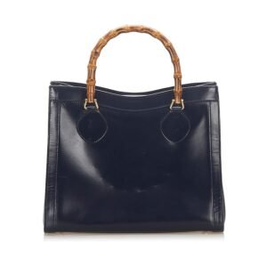 Gucci Bamboo Leather Tote Bag (SHG-17532) | AlmaBagz