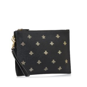 Gucci Bee Star Clutch (SHG-yQxXBk) | AlmaBagz