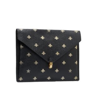 Gucci Bee Star Envelope Portfolio (SHG-QDLUYm) | AlmaBagz