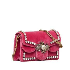 Gucci Broadway Velvet Crossbody Bag (SHG-rebUun) | AlmaBagz