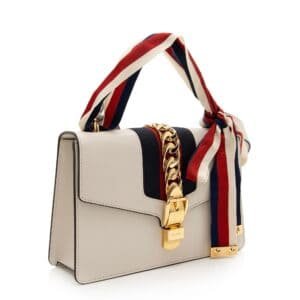 Gucci Calfskin Sylvie Small Shoulder Bag (SHF-Cn9quR) | AlmaBagz