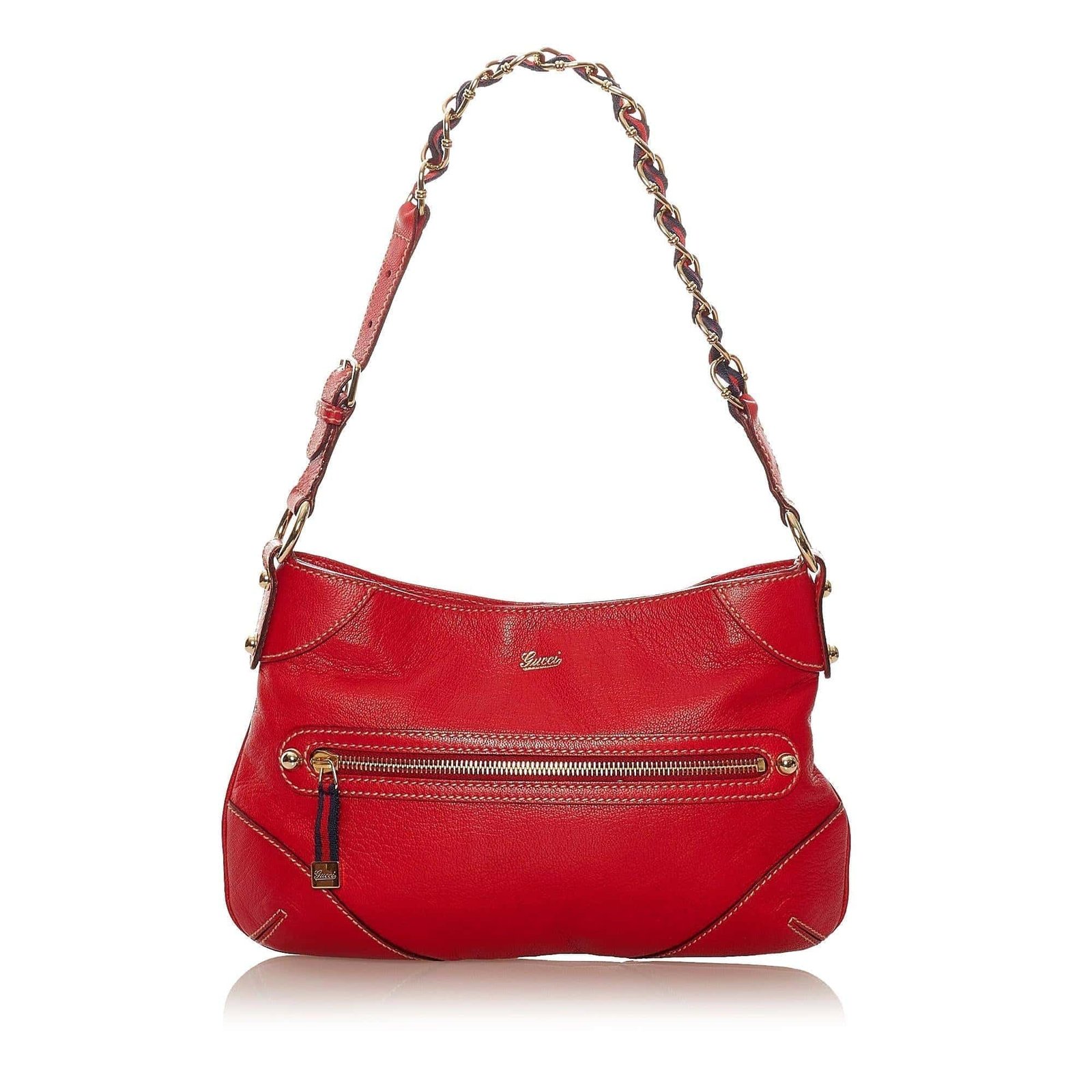 Gucci Capri Ranch Kid Leather Shoulder Bag | AlmaBagz