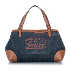 Gucci Craft Denim Tote Bag (SHG-20460) | AlmaBagz