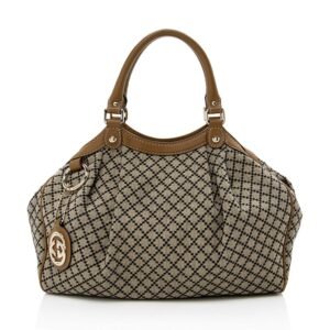 Gucci Diamante Canvas Sukey Medium Tote (SHF-17757) | AlmaBagz
