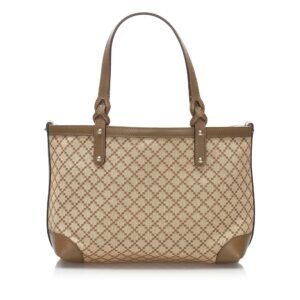 Gucci Diamante Craft Canvas Tote Bag (SHG-13814) | AlmaBagz
