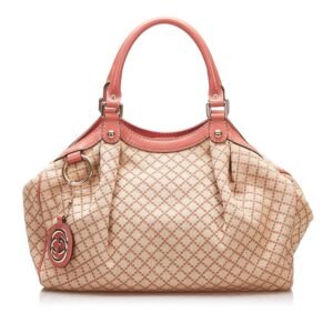 Gucci Diamante Sukey Canvas Tote Bag | AlmaBagz