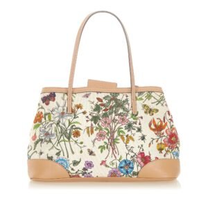 Gucci Flora Canvas Tote Bag (SHG-19977) | AlmaBagz