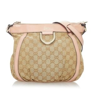 Gucci GG Canvas Abbey D-Ring Crossbody Bag | AlmaBagz