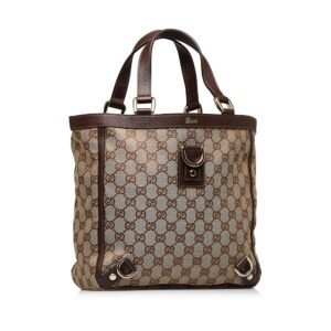 Gucci GG Canvas Abbey D-Ring Handbag (SHG-hwJTJJ) | AlmaBagz