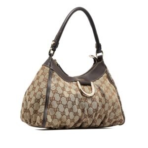 Gucci GG Canvas Abbey D-Ring Handbag (SHG-9znrC6) | AlmaBagz
