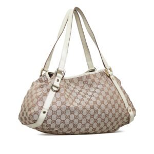 Gucci GG Canvas Abbey D-Ring Shoulder Bag (SHG-1hl2ZB) | AlmaBagz