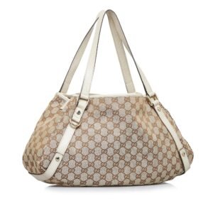 Gucci GG Canvas Abbey D-Ring Shoulder Bag (SHG-7lrnKn) | AlmaBagz