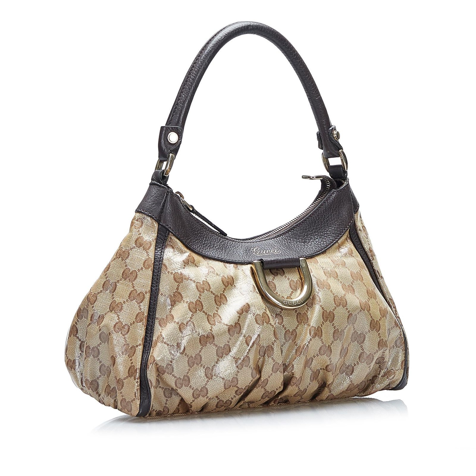 Gucci GG Canvas Abbey D-Ring Shoulder Bag (SHG-yZsTYJ) | AlmaBagz