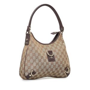 Gucci GG Canvas Abbey D-Ring Shoulder Bag (SHG-BnMG2X) | AlmaBagz