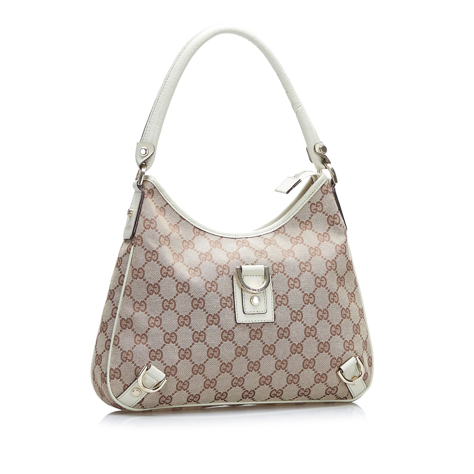Gucci GG Canvas Abbey D-Ring Shoulder Bag (SHG-TV2HAe) | AlmaBagz